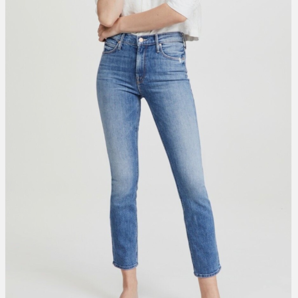 MOTHER Jeans Mid Rise Dazzler